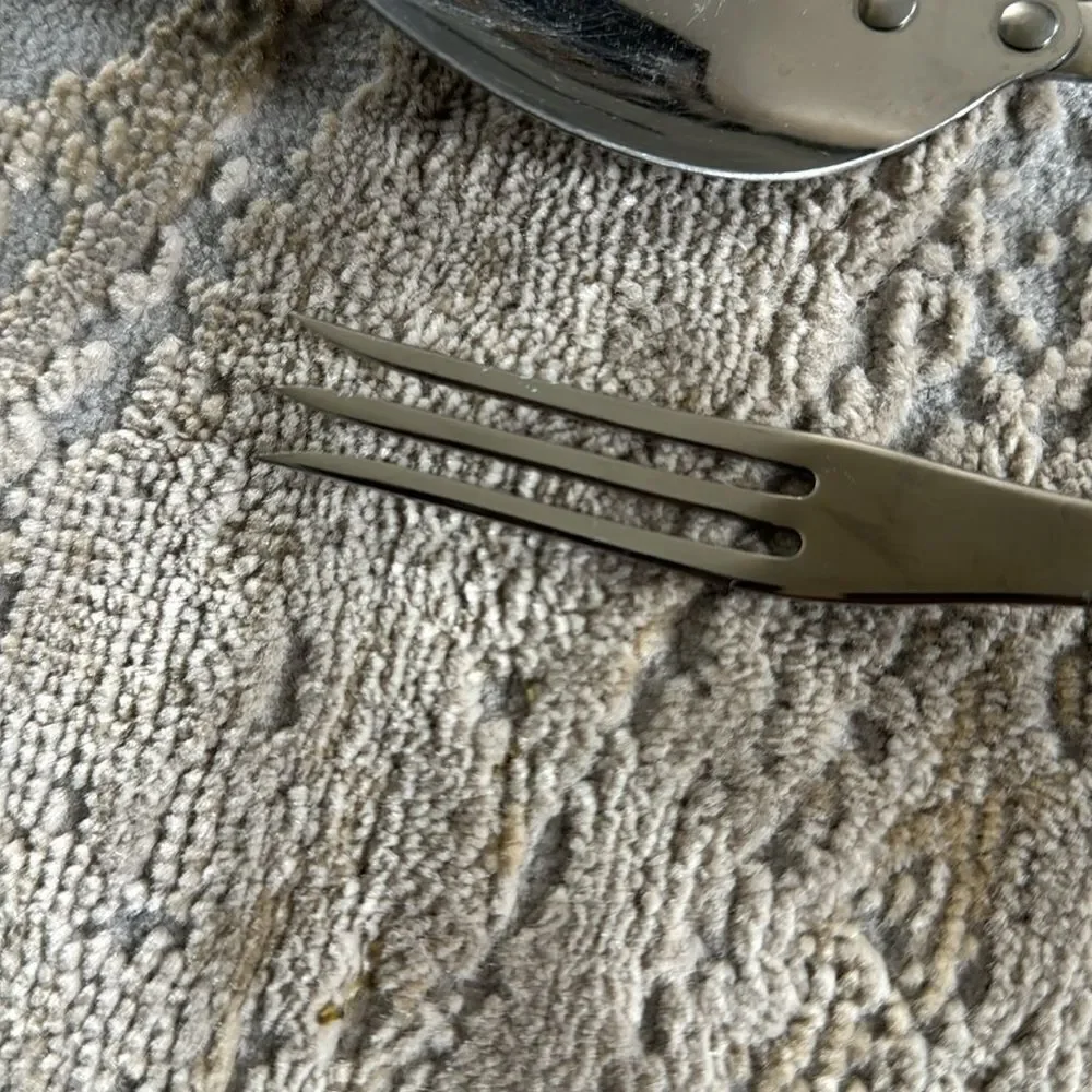 CUTCO Turning Fork 1726‎ & Serving /Basting Spoon 17 KH Classic Handles GUC